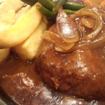 ポワル - シチュー風ハンバーグ