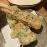 唄う稲穂 - トッピング ちくわ磯辺揚げ