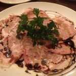 ミニヨン　坂ノ上 - 前菜（イベリコ豚のサラミ）