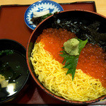 喜八荘 - 「いくら丼」（1,260円）。こちらは単品。