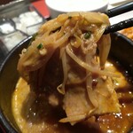 浅草製麺所 - 豚肉ともやしとえのき