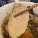 自家製手もみ麺 鈴ノ木 - 鶏ムネチャーシュー