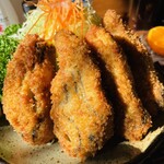 とんかつ一幸 - 牡蛎フライ定食