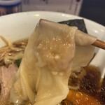 自家製手もみ麺 鈴ノ木 - ワンタン