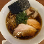 自家製手もみ麺 鈴ノ木 - 醤油 850円+ワンタン2つ