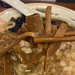 自家製手もみ麺 鈴ノ木 - メンマ(背脂煮干し)