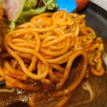 長崎トルコライス食堂 - ちょっぴり垢抜けたケチャップスパゲティ