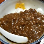 麺屋 我論 - ミニ究極の牛スジカレー丼