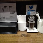 櫻井中華そば店 - 卓上