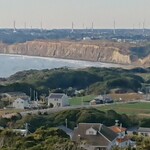 いわた - 屛風ヶ浦（地球の丸く見える丘展望館から）