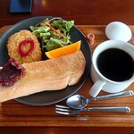 ハロッズ - ホットコーヒー（モーニングサービス付き）400円