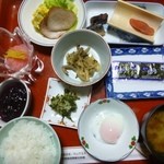 仙庄館 - 2012.12　1泊２食８５５０円のお得プランの朝食