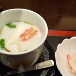 Kitakamigawa - 白い茶碗蒸し！出汁だけで仕上げてる？旨い！