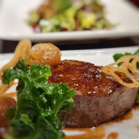 ラトリエ ドゥ ジョエル・ロブション - 和牛フィレ肉のプランチャ焼き なめらかなポテトのピュレを添えて