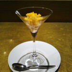 シャテーニュ - みかんとカルダモンのグラニテ