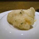 シャテーニュ - 鱧と蕪のフリット