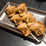 三酉屋 - はつ塩@165円