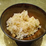 シャテーニュ - カマスの炊き込みご飯