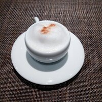 鉄板フレンチ キャトル・セゾン MORI - サツマイモのカプチーノ仕立てのスープ