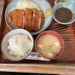 とんかつ小山 - ジャンボかつ　¥1,800