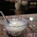 タイ料理 パヤオ - デザートはちっちゃいタピオカが入ったココナツミルク。