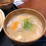 とんかつ 彩かつ - 豚汁も美味しい！