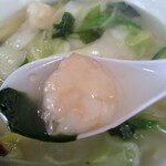 一寛 - トルンとした餡にまとわれたエビ