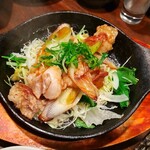 裏神田 自然生村 - 和牛のプリプリホルモン鉄板焼