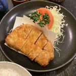 とんかつあさくら - 特上ロースカツ定食¥2.300