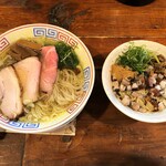 麺屋 Somie's - 2021/01　塩らーめんと和え玉