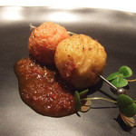 フロリレージュ - クリスマスメニュー(7350円・サ別)のキジのきびんだんご