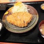 とんかつ勝亭 - プレミアム上ロース定食