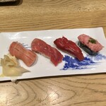 寿司あおい - マグロ4貫950円