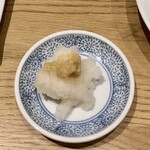 寿司あおい - 追加の生姜おろし