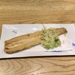 寿司あおい - 穴子一本天ぷら750円