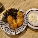 寿司あおい - タルタル牡蠣フライ350円