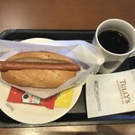 タリーズコーヒー - モーニング　プレーンドッグ