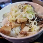 塩そば専門店 桑ばら - チャーマヨ丼