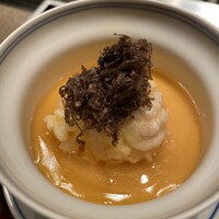 USHIGORO S. NISHIAZABU - アップ。黒トリュフてんこ盛り。