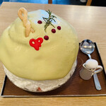 サカノウエカフェ - ピスタチオフランボワーズ　1,600円