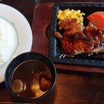 マッシュポテト - 和牛ハンバーグとトンテキのセットです(゜∇^d)!!