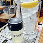 焼肉ホルモンしづる - レモンサワー飲み放題