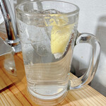 焼肉ホルモンしづる - レモンサワー