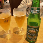 鼎泰豊 - 台湾ビール美味しかった