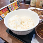 Matsuya - 定食の白飯
