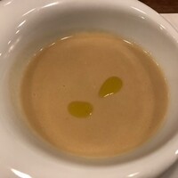 特選近江牛レストラン ティファニー - かぶのポタージュ