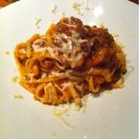 オッジ ダルマット 西麻布店 - パスタ（羊肉のミートソース） 3倍