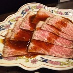 金町製麺 - 蔵王牛のローストビーフ