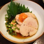 金町製麺 - あん肝ポン酢