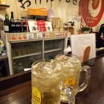 金町製麺 - メガハイボール